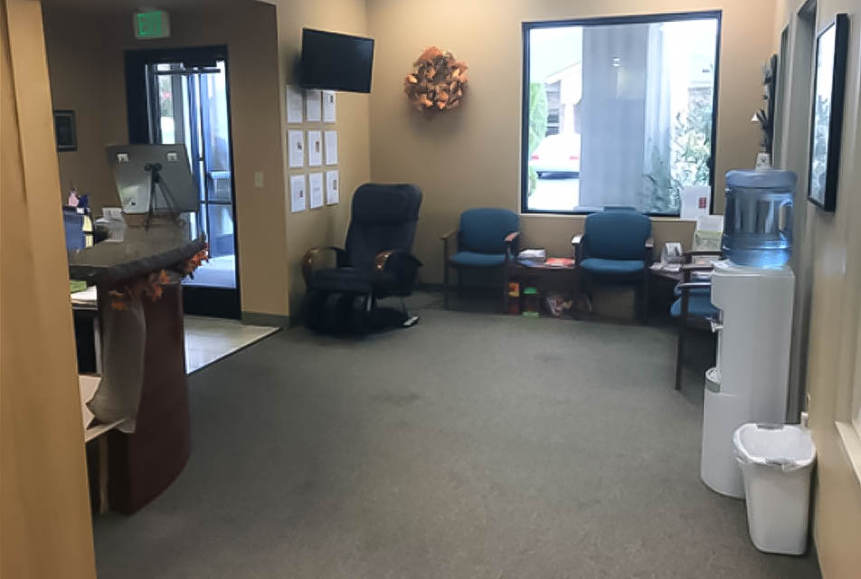 Center For Auto Accident Injury Treatment's front desk